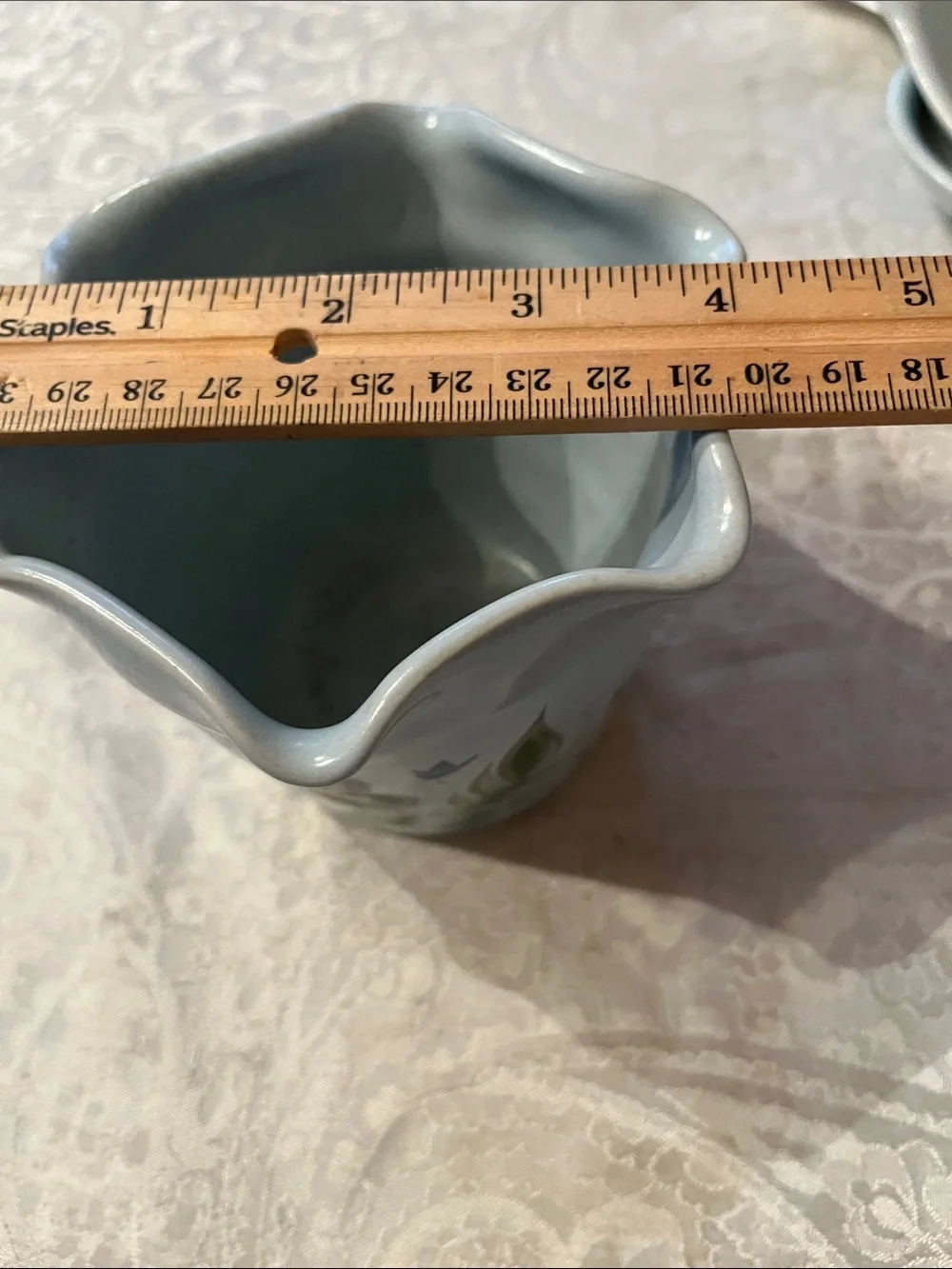 Buchan Scottish Stoneware Flower Pot Thistleware 172 in EUC
